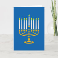 menorá amarela hanuka impressão judaica