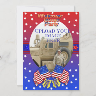 Convite militar de boas-vindas