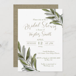 Convite Mínimo para Bóho Mediterrânico