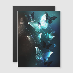 Convite Mint Night Butterflies