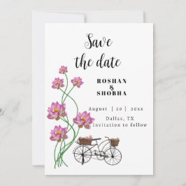 Convite modelo Variety vintage