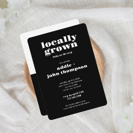 Convite Moderno Crescido Localmente | Colorblock B