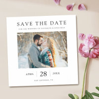 Moderno Elegante Salve as Imagens de Casamento de 