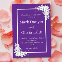 Convite Moderno para Casamento Minimalista - Simpl