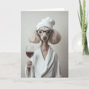 Convite Momento Spa do Poodle Elegante