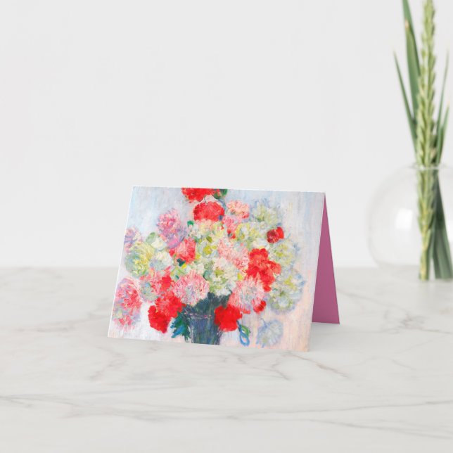 Convite Monet Peonies (Frente)