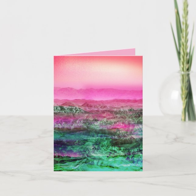 Convite Montanhas do Deserto (Frente)