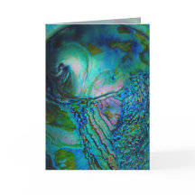 Motivo de Abalone Azul