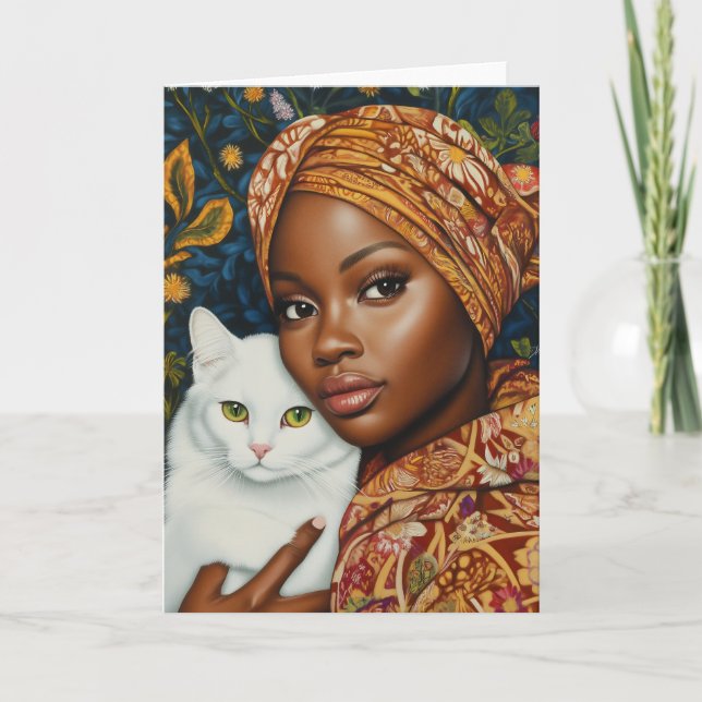 Convite Mulher Graciosa com Cat (Frente)