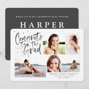 convite multifoto de formando 2018