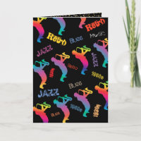 Músicos de Jazz Música Retro Blues Festa Elétrica