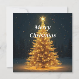 Convite na árvore de Natal