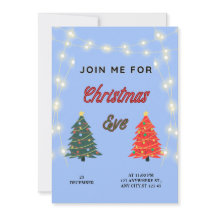 Convite na véspera de Natal
