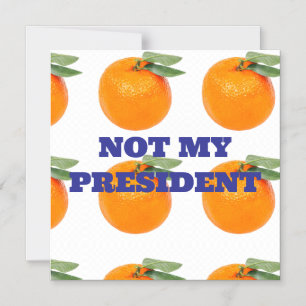 CONVITE NÃO O MEU PRESIDENTE MAGNET