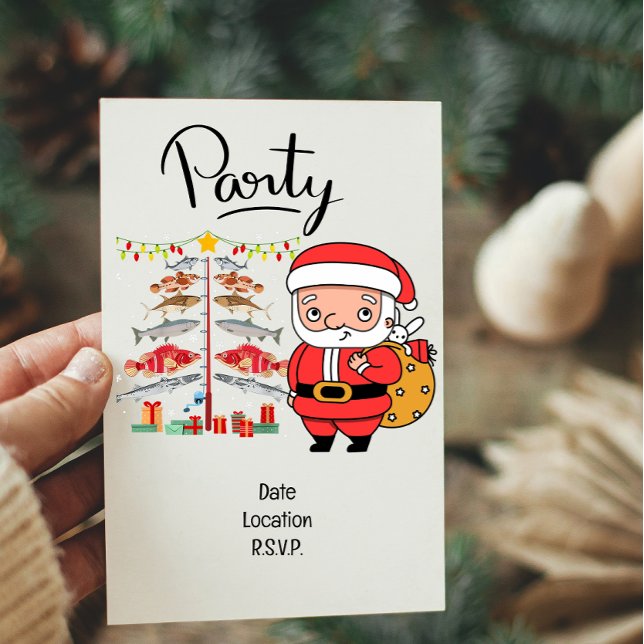 Convite Natal com o Papai Noel (Criador carregado)