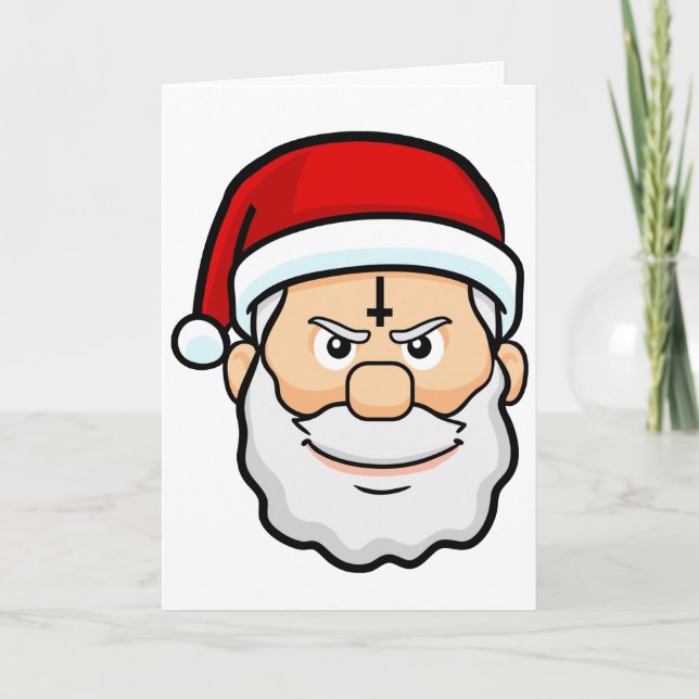 Convite natal saúda papai noel (Frente)