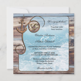 Convite Náutico Para Casamento No Oceano De Madeir