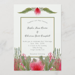 Convite Náutico para Casamento Parecido com Praia