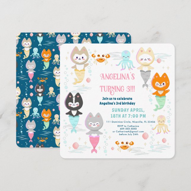 Convite Náutico Presente Aniversário. (Frente/Verso)