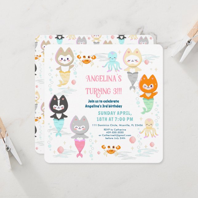 Convite Náutico Presente Aniversário. (Frente/Verso In Situ)