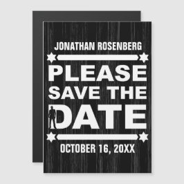 Convite Negrito Bar Mitzvah Salve a Data Preto