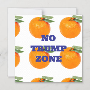 CONVITE NENHUMA MAGNET DE ZONA DE TRUMP