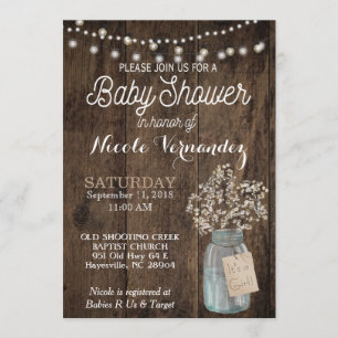 Convite neutro do chá de fraldas da respiração 