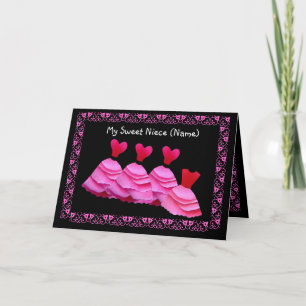 Convite NIECE - Flower Girl Invitation - PINK Gowns