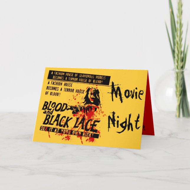 Convite Noite de Filme (Frente)