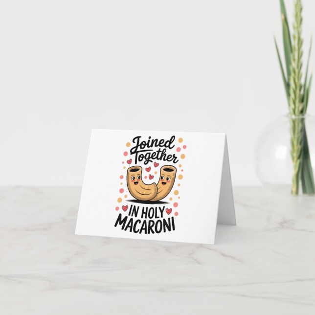 Convite Noivado de Casamento Engraçado (Frente)