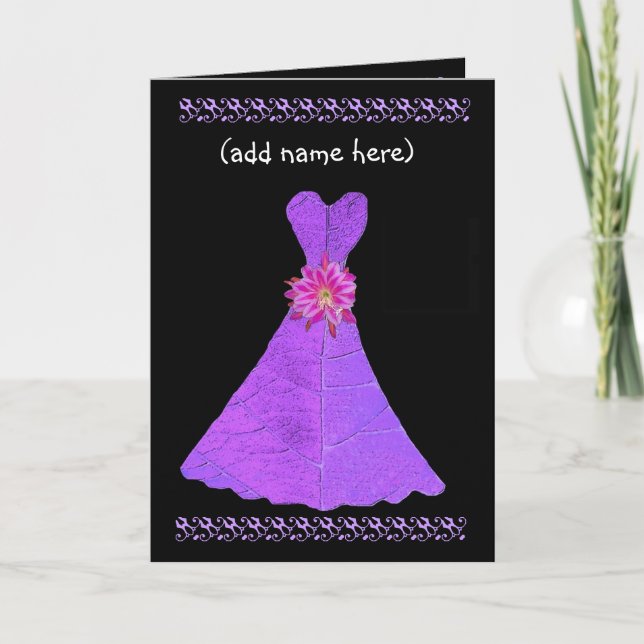 Convite Nome Personalizado - Bilhete BRIDESMAID - Palhaço  (Frente)