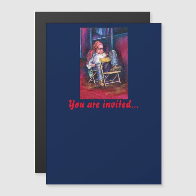 Convite Norman prefere desenhar no Sono (Frente/Verso)