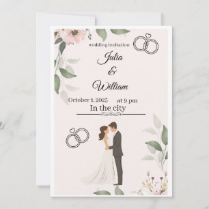 Convite Nossa História de Amor