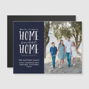 Convite Nosso Novo Anúncio de mudança de casa doce