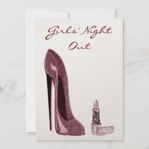 Convite Noturno das Meninas