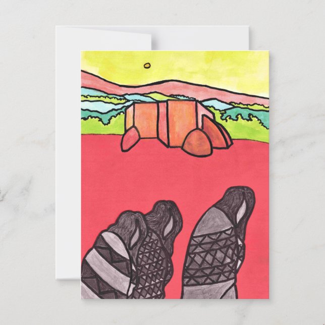 Convite Num sonho, Taos, Novo México. (Frente)