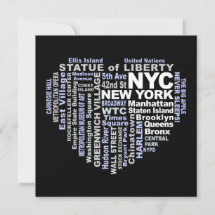 Convite NYC - personalize!