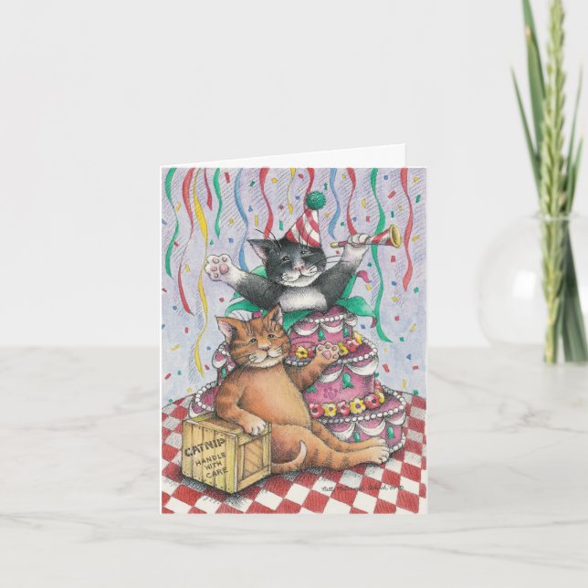 Convite O aniversário do &T #1 de B convida a nota (Frente)