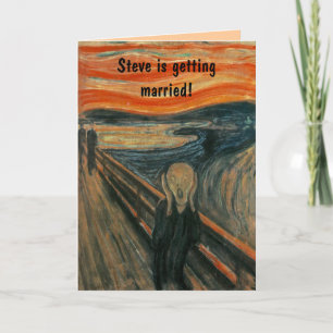 Convite O Grito de Edvard Munch