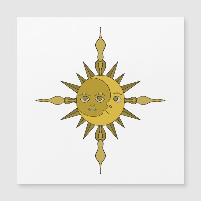 Convite O Sol e a Lua (Frente)