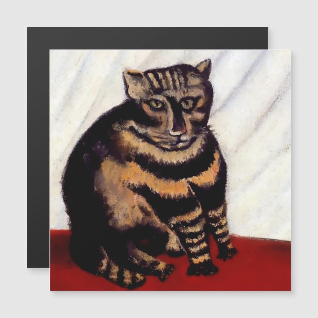 Convite “O Tabby” por Henri Rousseau (Frente/Verso)