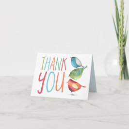 Convite Obrigado, Birdie Card