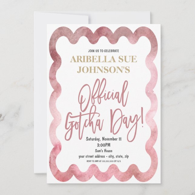 Convite Oficial à Cerimônia de Adoção do Dia do Go (Frente)