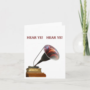 Convite OUVIR YE! anuncia eventos e dias importantes