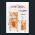 Convite Padre e Son Bears<br><div class="desc">Um convite adorável, com um pai e filho duo. Perfeito para excursões pai-filho, festas, eventos de ligação.Concebida por Freepik (). () A placa é fácil de personalizar com o seu texto, fonte, cor da fonte, opções de forma de papel e escolha de seis tipos de papel.() Não exatamente o que...</div>