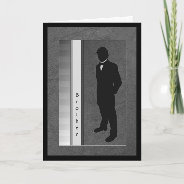 Convite Padrinho Pedido Irmão Casamento (Frente)