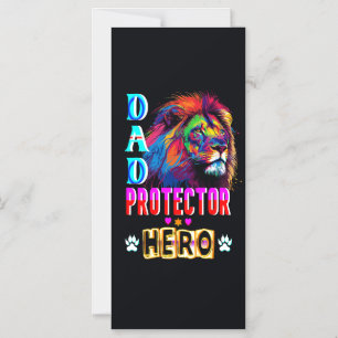 Convite Pai Protetor Herói