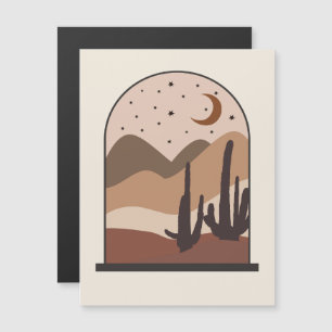 Convite Paisagem do Deserto, Arizona, Arte Abstrata Boho