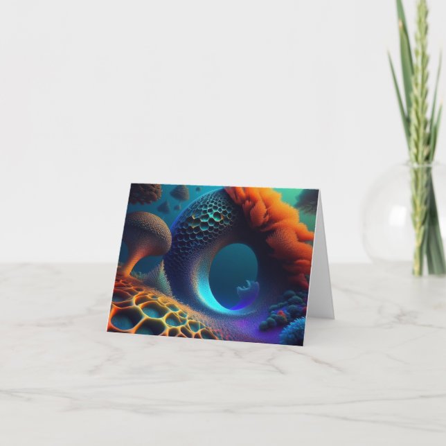 Convite Paisagem Fractal Subaquática (Frente)