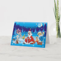 Papai Noel bêbado Natal feio